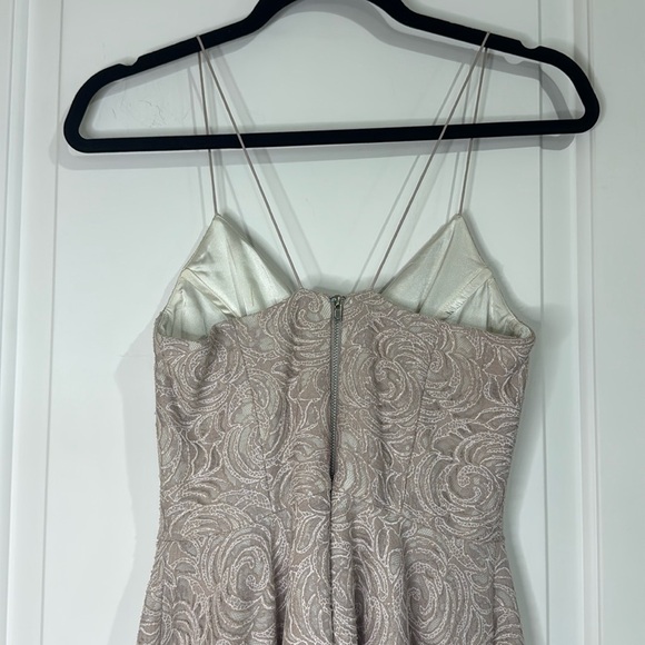 Gianni Bini Lace Dress Light Pink Blush Skater Dress Size 0 EUC - Picture 5 of 14